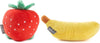 Better Together Strawberry and Banana Pair Soft Toy Set of 2 Gift Mothers Day, Birthday, Valentines Day, Anniversary