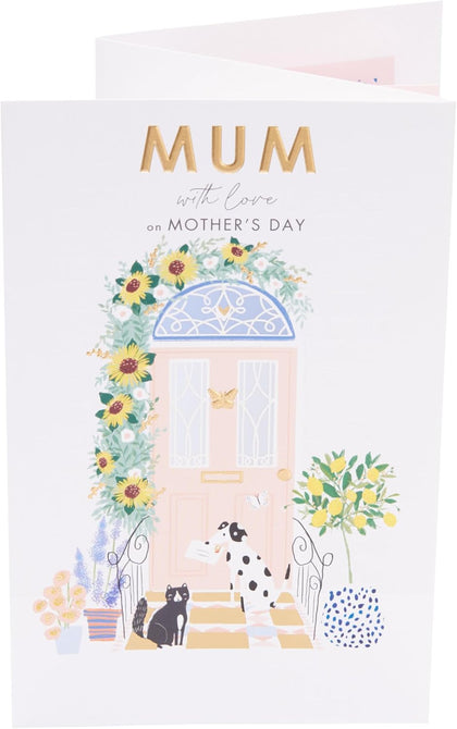 Cute Doorstep Design For Mum Mother's Day Card