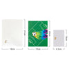 Goal Time 3D Soccer Pop Up Greeting Card