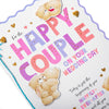 Cute Forever Friends Bears Design Couple Wedding Congratulations Card