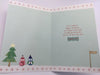 To My Teacher  Christmas Card Cute 6 Cards