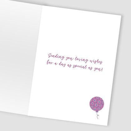 Fun-Filled Fiesta! A Lovely Great-Granddaughter Contemporary Birthday Card