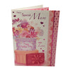 For a Special Mum Bouquet of Pastel Flowers Design Mother's Day Card