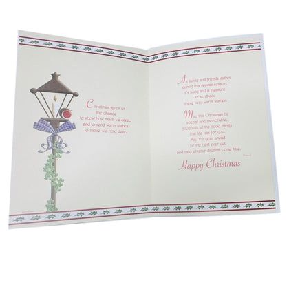 To Someone Special Sentimental Words Traditional Christmas Card 