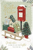 Sleigh Laden With Gifts Brother & Partner Christmas Card