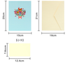 Blue Sealed Butterfly Bouquet 3D Pop Up Greeting Card