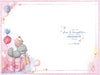 Bear With Cup Cake Lovely Daughter Birthday Card