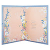 Blue Florals Design & Heartfelt Verse Mum & Dad Large Anniversary Card