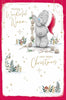 Bear Hanging Decorations Nana Christmas Card