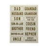 A Man In Burgundy and White Soccer Uniform Customized Male Birthday Card