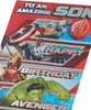 Marvel The Avengers Red & Split Design Son Birthday Card