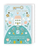 Happy New Home Hilltop Happiness! Hand-Finished New Home Card