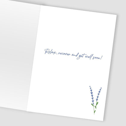 Bloomtastic Wonderland! Get Well Contemporary Card
