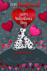 Dalmatians and Hearts Husband Valentine's Day Card