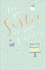 Cake Design Sister Birthday Card