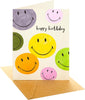 Smiley Design Birthday Card