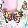 Majestic Butterfly 3D Pop Up Greeting Card - Mother's Day Birthday