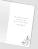 Sister & Brother-In-Law Hand-Finished Anniversary Congratulations Card