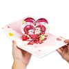 Cute Puppies & LOVE Theme Romantic 3D Pop Up Card