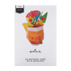 3D Pop-Up Cocktail Design Birthday Card