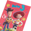 Disney Fun Toy Story 5 Design 3rd Birthday Card with Activity Inside