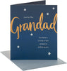 Lettering with Stars Design for Grandad Father's Day Card