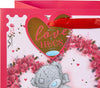 Bear In Heart Shape Me to You Tatty Teddy Valentine's Day Gift Bag Medium Size