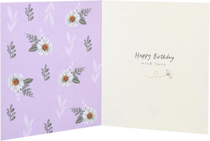 Disney Winnie the Pooh and Piglet Daughter Birthday Card
