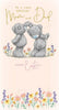 Bears In Flowers Mum & Dad Easter Card