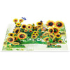 Golden Glow Sunflower Pop Up Greeting Card