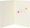 Woof Holding Large Flower Grandma Mother's Day Card