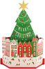 Town Square Tree Design Pop Up 3D Christmas Card