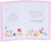 Colourful Floral Design Birthday Card
