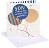 Balloons Design Son Birthday Card
