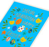 Eggs and Bunnies Design Grandson Easter Card