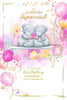Bears Drinking Tea To Someone Special Luxury Handmade Birthday Card