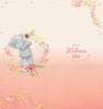 Bear Walking Through Flowers Special Godmother Mother's Day Card