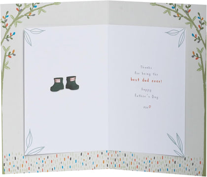 Boofle with Thoughtful Message for Dad Father's Day Card