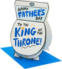 Toilet Novelty Design Humourous Father's Day Card