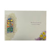 Light Of The World Blessing At Easter Greeting Open Card
