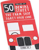 Humorous Bus Design 50th Funny Birthday Card
