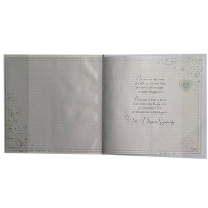 Sympathy Card With Keepsake From Both Of Us