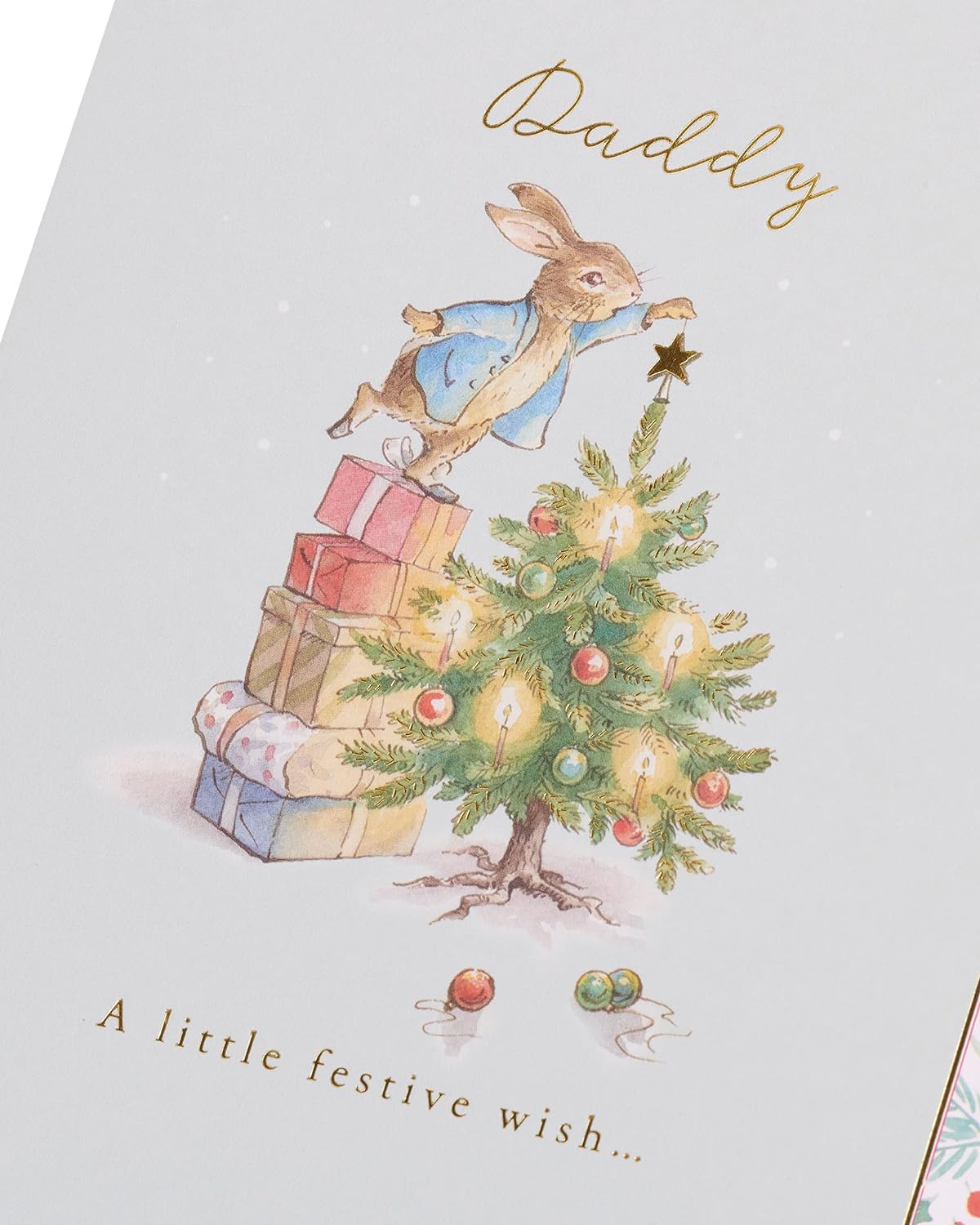 Sweet Tree Design Peter Rabbit Daddy Christmas Card – Collect Cards