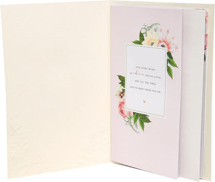 Perfume Bottle Design For Mum Mother's Day Large Card