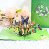 Butterfly Meadow 3D Pop Up Greeting Card - Birthday Mother's Day