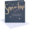 Dots Design Son In Law Birthday Card