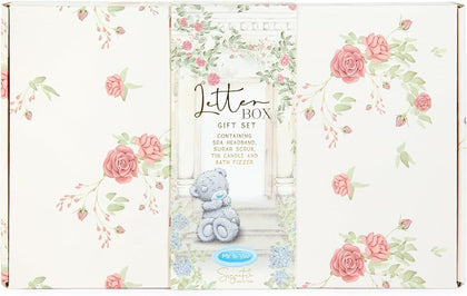 Me to You Letterbox Gift Set For Relaxation Includes Candle, Bath Fizzer, Spa Headband And Sugar Scrub Signature Collection