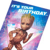 Marvel Guardians of the Galaxy Groot Design Birthday Card