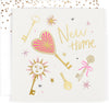 Keys Design New Home Luxury Foiled Card