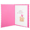 Cute Forever Friends with Hearts Design Girlfriend Birthday Card